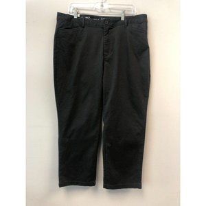 Eddie Bauer Size T16  Dark Gray Cropped Pants NWT